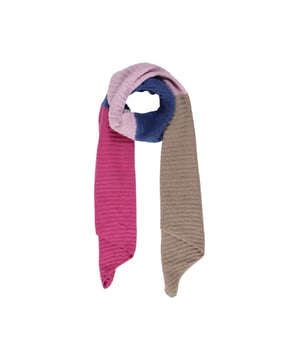 Merk: Stuks
  Geslacht: Dames
  Type: Sjaals
  Seizoen: Herfst/Winter
  Kleur: blauw
  Patroon: gestreept
  Artikelcode: 17143900
  Samenstelling: 25% acryl 2% lycra 18% nylon 55% polyester
  Wassen: machinewas op 30Â°