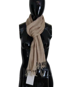 Brand new with tags
  100% Authentic C&#8217;N&#8217;C COSTUME NATIONAL womens scarf
  Fringed edges for added style
  Material: 50% Cotton 50% Linen
  Colour: Beige
  Made in Italy
  Size: 180cm x 55cm
  Logo details
  Versatile and easy to style