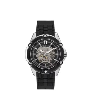 Reloj sintetico negro.
  Disenado para hombres.
  Material sintetico duradero.
  Diseno elegante y minimalista.