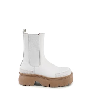 Produkt: Tommy Hilfiger Damen Stiefel.
  Detail: FW0FW07359YBL.
  Farbe: WEISS.
  Zusammensetzung: LEDER (FWA) (100%).
  Hergestellt: Portugal.