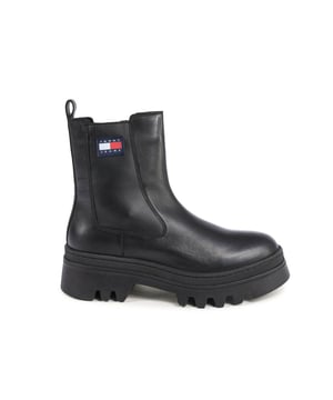 Producto: Tommy Hilfiger Botas de Mujer NEGRO EN0EN01917BDS.
  Detalle: EN0EN01917BDS.
  Color: NEGRO.
  Composicion: 100% CUERO (FWA).
  Hecho en Portugal.