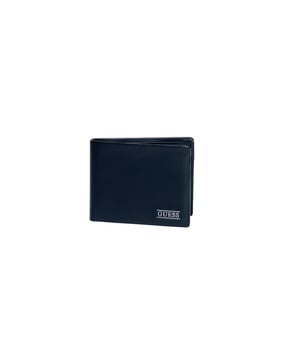 Guess leren portemonnee voor heren met clipsluiting
  Kleur: zwart
  Afmeting (cm): 10x12x15
  Samenstelling: 100% leer
  Veilige clipsluiting