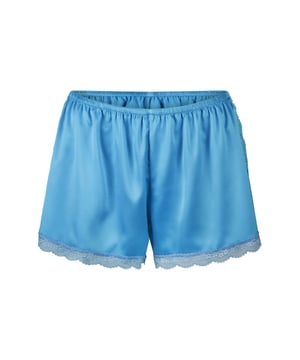 Coral Tones.... Een echte frisse serie voor dit seizoen! Deze romantische serie met veel kant mag niet ontbreken in je collectie. De french knickers is gemaakt van satijn. De french knickers is goed te combineren met de 7301P, de top van de Coral collectie.