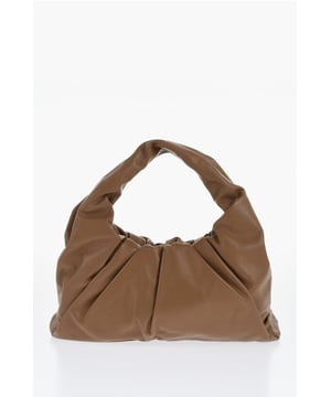 12 Monate, Braun, Handtasche, Leder, Made in Italy, Casual, FRAUENTAG, P650293, LxHxB: 37x16x17cm