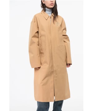 Otoño-Invierno, Marrón, Logotipo, Manga larga, Estampado, Cierre de cremallera, 4 bolsillos, Bolsillo interior, Sin forro, Chaqueta de abotonadura sencilla, Bolsillo con cremallera, Cierre delantero, Cierre oculto, Hecho en Portugal, P694844