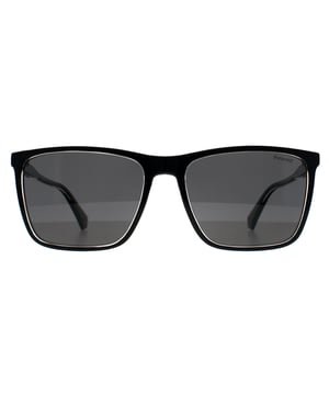 Las gafas de sol Polaroid Rectangle Mens Beige Grey Polarized PLD 4180/S ofrecen una silueta rectangular atemporal fabricada en policarbonato ligero, lo que garantiza su durabilidad y comodidad para el uso diario. Equipadas con lentes polarizadas, proporcionan una protección UV del 100%, reduciendo el deslumbramiento y mejorando la claridad visual en condiciones de mucha luz. Los perfiles estilizados y los sutiles detalles de diseño hacen de estas gafas de sol un accesorio versátil adecuado para diversas ocasiones.