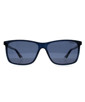 Die Polaroid PLD 4137/S PJP C3 blau polarisierte Sonnenbrille verfÃ¼gt Ã¼ber einen schlanken, rechteckigen Rahmen aus hochwertigen Materialien, die sowohl Langlebigkeit als auch leichten Komfort gewÃ¤hrleisten. Die polarisierten GlÃ¤ser sind ein herausragendes Merkmal und bieten hervorragenden UV-Schutz und Blendreduzierung, wodurch sie ideal fÃ¼r Autofahren, Outdoor-Sportarten und das tÃ¤gliche Tragen sind. Das minimalistische Design wird durch ein dezentes Branding akzentuiert und verstrÃ¶mt einen Hauch von schlichter Eleganz.
