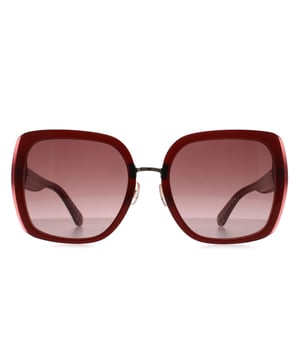 Kate Spade Butterfly Womens Red Burgundy Gradient Kimber/G/S  Sunglasses feature a flattering frame design with an elegant touch. These sunglasses are perfect for making a fashion statement while providing essential UV protection.