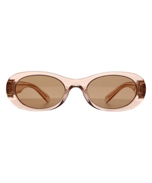 Die Miu Miu MU06ZS 13T1P1 noisette transparent pink brown Sonnenbrille hat einen anmutigen, abgerundeten Rahmen mit skulpturalen Details, die das zeitlose Design aufwerten und den Retro-Charme mit zeitgenÃ¶ssischer Eleganz fÃ¼r einen selbstbewussten, modischen Look verbinden.