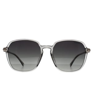 Polaroid Square Womens Grey Green Gradient Polarized PLD 4188/G/S/X zonnebril heeft een opvallende, vierkante vorm gemaakt van lichtgewicht materialen voor de hele dag comfort en stijl. De gepolariseerde lenzen blokkeren schadelijke UV-stralen en verminderen schittering, perfect voor heldere dagen. De metalen poten zijn voorzien van een subtiel logo en het ontwerp past bij verschillende gezichtsvormen.