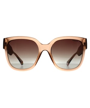 Die polarisierte Sonnenbrille Polaroid PLD 6167/S 10A LA mit beige-braunem Farbverlauf bietet ein schlankes, modernes Design mit einer abgerundeten, quadratischen Silhouette, die aus leichtem Acetat geformt ist. Ausgestattet mit UV-schÃ¼tzenden, polarisierten GlÃ¤sern sorgt sie fÃ¼r klare, blendfreie Sicht - perfekt fÃ¼r das Autofahren oder helle AuÃŸenbedingungen. Der Rahmen verfÃ¼gt Ã¼ber polierte Metallakzente an den BÃ¼geln und ein dezentes Polaroid-Branding und bietet eine raffinierte, alltÃ¤gliche Ã„sthetik, die Stil mit praktischer FunktionalitÃ¤t verbindet.