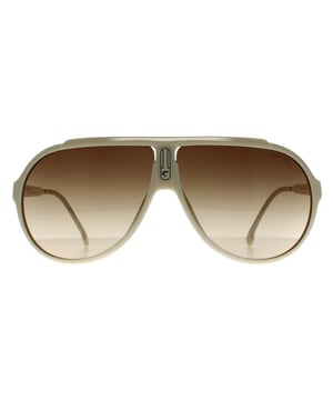 Las gafas de sol Carrera Aviator Unisex Ivory White Brown Gradient Endurance65/N son la última versión de este modelo enormemente popular para celebrar los 65 años de las gafas de sol Carrera. El estilo retro en su máxima expresión es el fuerte de Carrera.