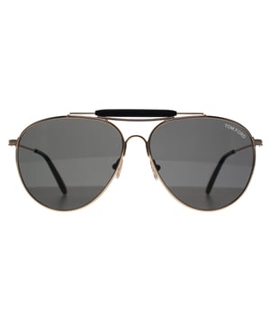 Tom Ford Aviator Mens Shiny Rose Gold Smoke Grey Raphael FT0995  Sunglasses feature a bold, squared aviator design that blends vintage inspiration with modern sophistication. Crafted from high-quality acetate, the frame is accented with signature metal â€œTâ€ detailing on the temples for a refined touch. With a confident silhouette and comfortable fit, these sunglasses are a timeless choice for a polished, masculine look.          Ask ChatGPT