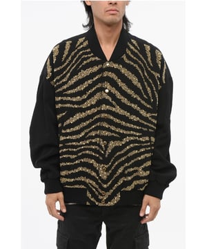 Otoño-Invierno, Dorado, Negro, Botones, Manga larga, Tachuelas, 2 bolsillos, Bolsillo interior, Cierre delantero, Forrado, CHARM FRANCÉS, P692685