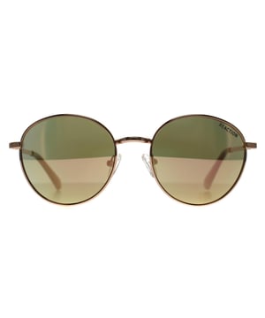 Las gafas de sol Kenneth Cole Reaction Round Unisex Rose Gold Gold Mirror KC2839 son tus nuevas gafas de sol para un look urbano y desenfadado. Elaboradas con una elegante montura metálica en oro rosa, estas gafas de sol encarnan el diseño de inspiración urbana y la sofisticación moderna. Las lentes multigradientes no sólo ofrecen una protección óptima, sino que también añaden un toque de misticismo a tu look, perfecto para esas aventuras espontáneas en el centro de la ciudad. Su diseño unisex y su ligereza garantizan comodidad durante todo el día sin renunciar al estilo. Los toques de color a lo largo de los bordes de la montura inyectan energía juvenil, mientras que el logotipo minimalista "Reaction" subraya su carácter moderno pero accesible. Tanto si estás paseando por el parque como tomando un café en tu lugar favorito, estas gafas de sol te garantizan que lo harás con un estilo innegable y asequible.