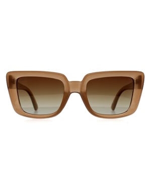 Montana Rectangle Womens Shiny Light Brown Cream Brown Gradient Polarized MP193 zonnebril levert een perfecte mix van hoogwaardige bescherming en eigentijdse stijl, waardoor ze ideaal zijn voor zowel buitenavonturen als dagelijks gebruik. Met eersteklas lenzen die superieure UV-bescherming bieden, beschermt deze zonnebril je ogen effectief tegen schadelijke straling terwijl het de visuele helderheid verbetert door schittering te verminderen. Het lichtgewicht, duurzame montuur biedt een comfortabele pasvorm voor langdurig dragen, terwijl het strakke, moderne ontwerp een verfijnde touch aan je look toevoegt.
