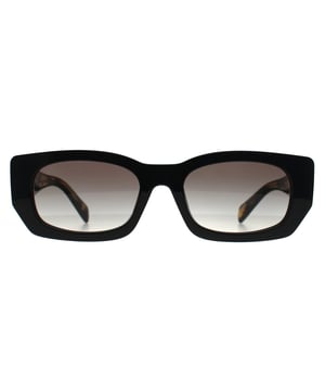 Las gafas de sol Prada Rectangle Womens Black & Havana Grey Gradient PRB05S redefinen la expresión audaz con una montura completa de acetato esculpida con confianza, que fusiona una estructura contemporánea con detalles atemporales para lograr un equilibrio perfecto entre estilo vanguardista y practicidad.