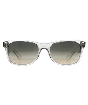 Die Ray-Ban New Wayfarer 2132 677432 polierte, transparente und graue Sonnenbrille ist eine kÃ¼hne Neuinterpretation der kultigen Ray-Ban Wayfarer, die klassisches Design mit einem modernen Twist verbindet. Der polierte, transparente Rahmen verleiht ihr einen avantgardistischen Touch, ohne dabei den zeitlosen Stil der Marke zu vernachlÃ¤ssigen. Ausgestattet mit klaren, grauen GlÃ¤sern bietet diese Sonnenbrille eine einzigartige Sicht auf die Welt, die Klarheit und SubtilitÃ¤t ausbalanciert, perfekt fÃ¼r diejenigen, die sowohl Form als auch Funktion schÃ¤tzen. Die Sonnenbrille ist aus robustem Kunststoff gefertigt und garantiert Komfort und Langlebigkeit, ohne dabei auf die traditionelle Ray-Ban-QualitÃ¤tsarbeit zu verzichten. Ob Sie einen sonnigen Nachmittag genieÃŸen oder durch die StraÃŸen der Stadt schlendern, diese Unisex-Brille verkÃ¶rpert seit 1937 mÃ¼helose Coolness und authentische Eleganz. Gehen Sie selbstbewusst aus dem Haus, denn Sie wissen, dass Ihre Brille nicht nur ein Accessoire ist, sondern ein Statement von dauerhafter Raffinesse.