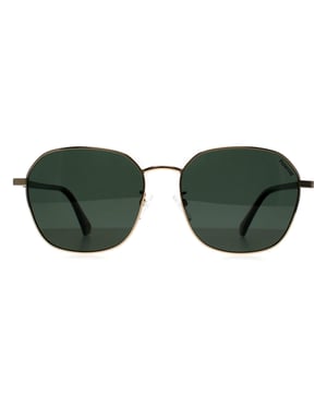 Las gafas de sol Polaroid Round Womens Gold Green Green Polarized PLD 4168/G/S/X combinan la geometría de inspiración vintage con la artesanía moderna. Con una ligera montura de acero inoxidable y lentes polarizadas, ofrecen estilo y protección UV 100%. Las plaquetas nasales ajustables y el ajuste global garantizan la comodidad para distintas formas de cara, lo que las convierte en un accesorio versátil para cualquier ocasión.
