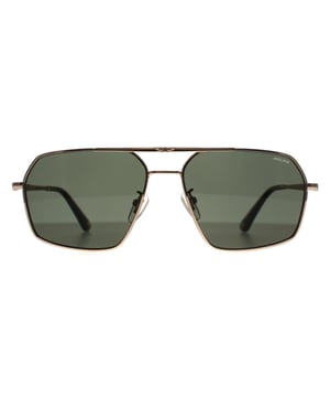 Las gafas de sol Police Square Mens Shiny Rose Gold Green SPLL86 Origins Classic 2 ofrecen un diseño sofisticado y atrevido con un toque moderno, lo que las convierte en el accesorio perfecto para quienes buscan una mezcla de estilo y funcionalidad. Fabricadas con una montura ligera pero resistente, ofrecen comodidad para llevarlas todo el día. Las lentes de alta calidad ofrecen una excelente protección contra los rayos UV, protegiendo sus ojos de los rayos nocivos y garantizando una visión clara y nítida.