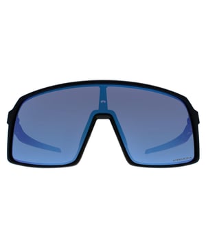 Gafas de sol Oakley Shield Sutro para hombre Matte Black Prizm Sapphire diseñadas pensando en el rendimiento, Sutro es un modelo versátil para que los ciclistas lo lleven dentro y fuera de la bicicleta. Fabricadas en ligero O Matter para ofrecer comodidad y durabilidad durante todo el día. Las plaquetas nasales de Unobtainium las mantienen firmemente en su sitio mientras la sujeción aumenta con la transpiración.