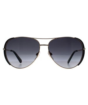 Die Marc Jacobs Sonnenbrille MARC 686/S RHL 9O gold schwarz dunkelgrau mit Farbverlauf prï¿½sentiert sich in einem raffinierten Pilotenbrillen-Design, das aus leichtem Metall fï¿½r eine elegante und moderne ï¿½sthetik gefertigt ist. Die Brille mit Vollrandrahmen und Verlaufsglï¿½sern bietet 100 % UV-Schutz und garantiert sowohl Stil als auch Augensicherheit. Ein dezentes Branding an den Bï¿½geln verleiht ihr einen Hauch von Luxus und macht sie zu einem vielseitigen Accessoire fï¿½r jeden Anlass.