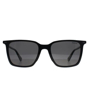 Las gafas de sol Polaroid Square Black Grey Polarized PLD 4183/S/X para hombre ofrecen una versión moderna de las gafas clásicas, con una atrevida silueta rectangular fabricada con materiales ligeros de base biológica para una mayor comodidad y durabilidad. La montura está adornada con un ribete metálico cincelado en las patillas, que añade un toque de sofisticación al diseño. Equipadas con lentes polarizadas, proporcionan una protección UV del 100%, reduciendo el deslumbramiento y mejorando la claridad visual en condiciones de mucha luz.