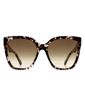 Moschino Square Womens Pink Havana Brown Gradient MOS098/S  Sunglasses feature an eye-catching, avant-garde frame that embodies Moschino's signature flair for high-fashion and innovation. The premium lenses offer superior UV protection, ensuring your eyes are well-protected while providing exceptional clarity. Adorned with distinctive Moschino branding, the MOS098/S sunglasses seamlessly combine edgy style with practical functionality. Perfect for fashion enthusiasts who want to make a memorable impression, these sunglasses are the ultimate accessory to elevate any outfit with a touch of daring sophistication.