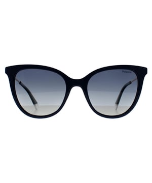 Las gafas de sol Polaroid Cat Eye Womens Blue Blue Polarized Gradient PLD 4184/S/X combinan una atrevida silueta rectangular con un diseño ligero y respetuoso con el medio ambiente. Fabricadas con policarbonato biológico y metal ecológico, estas monturas ofrecen durabilidad y comodidad para el uso diario. Equipadas con lentes polarizadas, proporcionan una protección UV del 100%, reduciendo el resplandor y mejorando la claridad visual en condiciones de mucha luz. La sutil marca en las patillas añade un toque de sofisticación, haciendo de estas gafas de sol un accesorio versátil para diversas ocasiones.