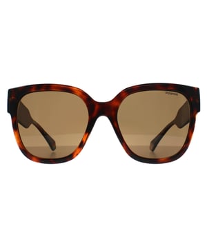 Die Polaroid PLD 6167/S 086 SP havanna bronze polarisierte Sonnenbrille bietet ein schlankes, modernes Design mit einer abgerundeten, quadratischen Silhouette, die aus leichtem Acetat geformt ist. Ausgestattet mit UV-schÃ¼tzenden, polarisierten GlÃ¤sern sorgt sie fÃ¼r klare, blendfreie Sicht - perfekt fÃ¼r das Autofahren oder helle AuÃŸenbedingungen. Der Rahmen verfÃ¼gt Ã¼ber polierte Metallakzente an den BÃ¼geln und ein dezentes Polaroid-Branding und bietet eine raffinierte, alltÃ¤gliche Ã„sthetik, die Stil mit praktischer FunktionalitÃ¤t verbindet.