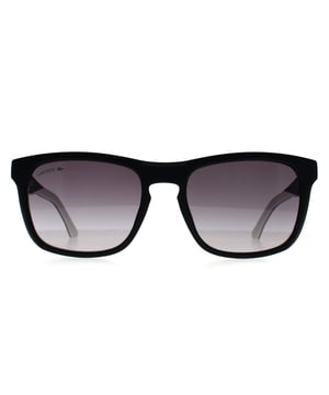 Las gafas de sol Lacoste Rectangle Mens Matte Black Grey Gradient L956S presentan un diseño cuadrado contemporáneo con líneas limpias y montura completa, que combina la estética moderna con la comodidad ergonómica para un ajuste versátil y unisex.