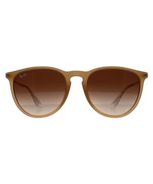 Las gafas de sol Ray-Ban Round Womens Polished Rubber Beige Gradient Brown RB4171 Erika son un testimonio de la dedicación de Ray-Ban a la creación de gafas atemporales con un toque icónico. Este elegante par presenta una montura de goma beige pulida que irradia sofisticación sin esfuerzo, junto con lentes marrones degradadas que no sólo desprenden frescura, sino que también ofrecen una protección solar óptima. Diseñadas para mujeres que valoran tanto el estilo como la autenticidad, estas gafas de sol combinan la durabilidad de los materiales metálicos y plásticos para ofrecer comodidad sin renunciar a la calidad artesanal. Con su clásica silueta phantos, esta pieza canaliza una vibración rica en herencia que encaja a la perfección en el paisaje de la moda de cualquier época. Póntelas y experimenta el incomparable encanto sinónimo de Ray-Ban desde 1937, un compañero perfecto para aquellos que aprecian la intersección de tradición y modernidad en el diseño de gafas.