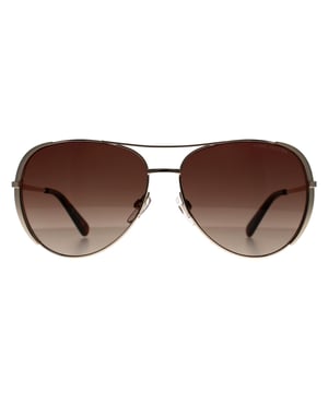Marc Jacobs Aviator Womens Gold Havana Brown Gradient MARC 686/S  Sunglasses present a sophisticated aviator design, crafted from lightweight metal for a sleek and modern aesthetic. Featuring full-rim frames and gradient lenses, they offer 100% UV protection, ensuring both style and eye safety. Subtle branding on the temples adds a touch of luxury, making them a versatile accessory for any occasion.