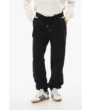 Otoño-Invierno, Negro, Cintura elástica, 3 bolsillos, Cordón en la cintura, Bajo elástico, Talle normal, P692185
