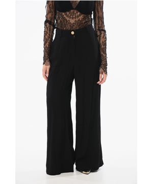Otoño-Invierno, Negro, Botones, Cierre de corchetes, Cremallera, Trabillas para cinturón, Cierre frontal, Cierre oculto, Parte delantera plana, Cintura alta, P692551