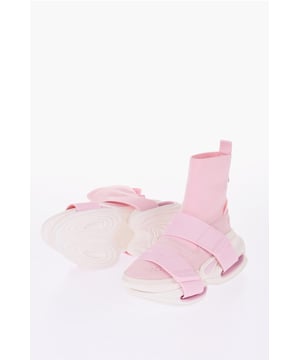 Primavera-Verano, Suela de goma, Puntera redonda, Sin cierres, Cierre de velcro, Rosa, ATHLEISURE, ENCANTO FRANCÉS, P621727