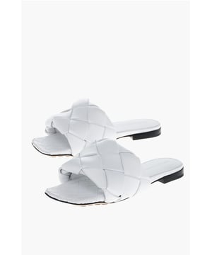 Primavera-Verano, Blanco, Hecho en Italia, Piel, Suela de cuero, ESENCIALES DE VERANO, P641156