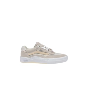 Marca: Vans.
  Genero: Mujer.
  Tipo: zapatos.
  Temporada: Otono/Invierno.
  Color: beige.
  Suela: goma.
  Forro: cuero.
  Codigo del articulo: VN0A5JIA.
  Composicion: 100% cuero.
  Material: cuero.