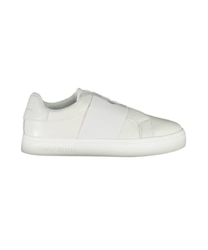 Zapatilla de poliester blanca.
  Zapatilla deportiva con banda elastica.
  Impresion y logotipo unicos.
  Disenado para mujeres.
  Hecho de poliester de alta calidad.
  Duradero y duradero.
  Apto para diversas actividades.
  Proporciona un ajuste seguro y com.