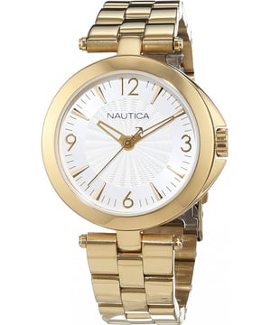Functional and heard wearing, this Ladies Watch NAD14001L by Nautica will keep ticking away tirelessly on your wrist for many years to come. The Ladies Watch NAD14001L is the perfect gift.  Dimensions (cm): 10x10x5