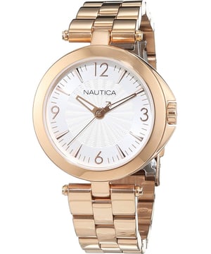 Functional and heard wearing, this Ladies Watch NAD15517L by Nautica will keep ticking away tirelessly on your wrist for many years to come. The Ladies Watch NAD15517L is the perfect gift.  Dimensions (cm): 10x10x5