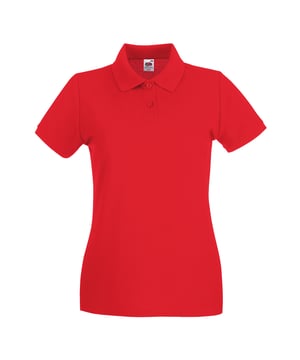100% Katoen. Stof: Pique. Ontwerp: Eenvoudig. Manchet: Ribbel. Mouwtype: Korte mouwen. Halsuitsnijding: Omgeslagen kraag. Hem: Tweelingnaaldsteek. Placket met 2 knopen, uitgesneden label, zelfkleurige knopen, gevormde zijnaden, zijsplitten, getapete halsopening. Pasvorm: Damespasvorm. 180gsm. Duurzaamheid: Amfori, Better Cotton Initiative, BSCI, Fair Labor Association, Oeko-Tex Standaard 100 gecertificeerd.