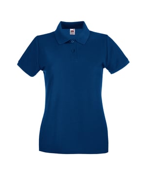 100% Katoen. Stof: Pique. Ontwerp: Eenvoudig. Manchet: Ribbel. Mouwtype: Korte mouwen. Halsuitsnijding: Omgeslagen kraag. Hem: Tweelingnaaldsteek. Placket met 2 knopen, uitgesneden label, zelfkleurige knopen, gevormde zijnaden, zijsplitten, getapete halsopening. Pasvorm: Damespasvorm. 180gsm. Duurzaamheid: Amfori, Better Cotton Initiative, BSCI, Fair Labor Association, Oeko-Tex Standaard 100 gecertificeerd.