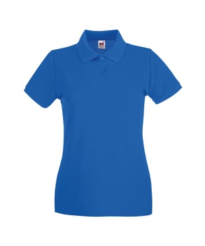 100% Katoen. Stof: Pique. Ontwerp: Eenvoudig. Manchet: Ribbel. Mouwtype: Korte mouwen. Halsuitsnijding: Omgeslagen kraag. Hem: Tweelingnaaldsteek. Placket met 2 knopen, uitgesneden label, zelfkleurige knopen, gevormde zijnaden, zijsplitten, getapete halsopening. Pasvorm: Damespasvorm. 180gsm. Duurzaamheid: Amfori, Better Cotton Initiative, BSCI, Fair Labor Association, Oeko-Tex Standaard 100 gecertificeerd.