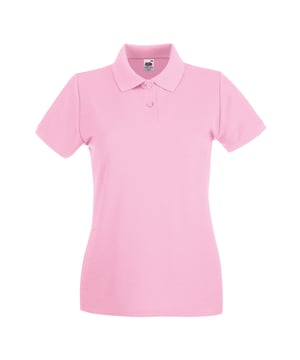 100% Katoen. Stof: Pique. Ontwerp: Eenvoudig. Manchet: Ribbel. Mouwtype: Korte mouwen. Halsuitsnijding: Omgeslagen kraag. Hem: Tweelingnaaldsteek. Placket met 2 knopen, uitgesneden label, zelfkleurige knopen, gevormde zijnaden, zijsplitten, getapete halsopening. Pasvorm: Damespasvorm. 180gsm. Duurzaamheid: Amfori, Better Cotton Initiative, BSCI, Fair Labor Association, Oeko-Tex Standaard 100 gecertificeerd.