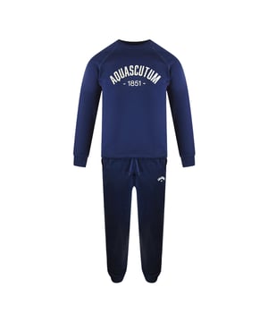 Elevate your casual wardrobe with the Aquascutum Old School Crewneck Navy Blue Track Pants Set. Crafted from a comfortable blend of 95% cotton and 5% elastane, this set offers both softness and flexibility for all-day wear. The classic navy blue color and timeless design make it perfect for relaxed weekends or stylish streetwear looks. Made with quality craftsmanship in China, this set combines durability with a sleek, old-school aesthetic that stands out effortlessly. Experience comfort and style in one versatile outfit designed to keep you looking sharp and feeling great