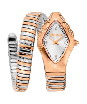 As we have come to expect from a manufacturer as highly regarded as Just Cavalli, you get a watch that will last the test of time. All Just Cavalli watches have been manufactured using strong and durable parts to keep your brand new  JC1L306M0075 Ladies Signature Snake Watch ticking away on your wrist for many years to come.  Dimensions (cm): 11x10x14
