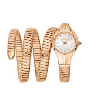 Just Cavalli Women's Snake 316L Stainless Steel Watch