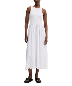 Brand: Desigual
  Gender: Women
  Type: Dresses
  Season: Spring/Summer
  Color: white
  Sleeves: straps
  Neckline: round neck
  Article code: 25SWVK58
  Composition: 99% cotton 1% elastane
  Washing: machine wash at 30Â°
Material: Cotton
