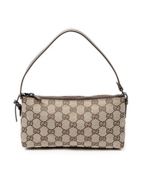 Gucci Accessoires Accessory Pouch  Buidel in de Beige/Bruin Doek in de Verouderd messing  hardware. Het product is in In Uitstekende Staat (A).
  Afmetingen: 21x11x7 cm 
  Inclusief accessoires: None
  
  BrandCo Paris vindt zeldzame artikelen in de beste staat voor ongelooflijke prijzen. Het is de moeite waard om geduldig te zijn! Koop met vertrouwen: alle artikelen van BrandCo Paris worden zorgvuldig geselecteerd en geverifieerd door ons team van experts.

  Alle artikelen worden geleverd met een certificaat van echtheid en verpakt door BrandCo Paris.

  Classificatietabel voor de conditie van het artikel:

  N (als nieuw)
  AA (perfecte staat)
  A (uitstekende staat)
  AB (zeer goede staat)
  B (goede/redelijke staat)